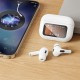 Бездротові Bluetooth навушники XO X36 Pro Smart Screen ANC Active Noise Cancellation BT 5.3 White